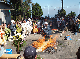 2015年9月18日火渡り護摩法要