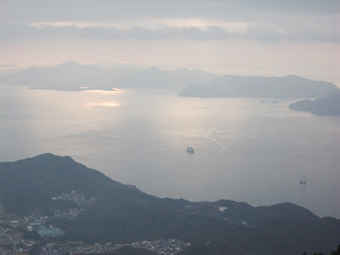 2016年1月2日弘法寺からの眺望